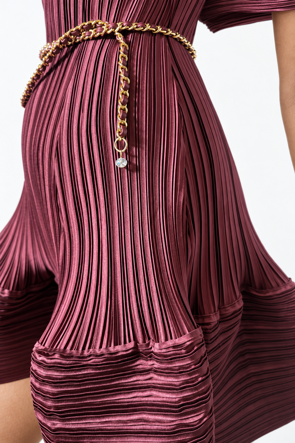 Рокля BURGUNDY MUSE