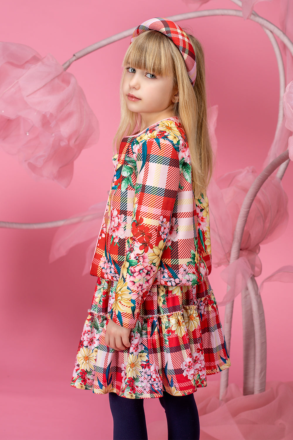 Сако с принт на цветя и карета