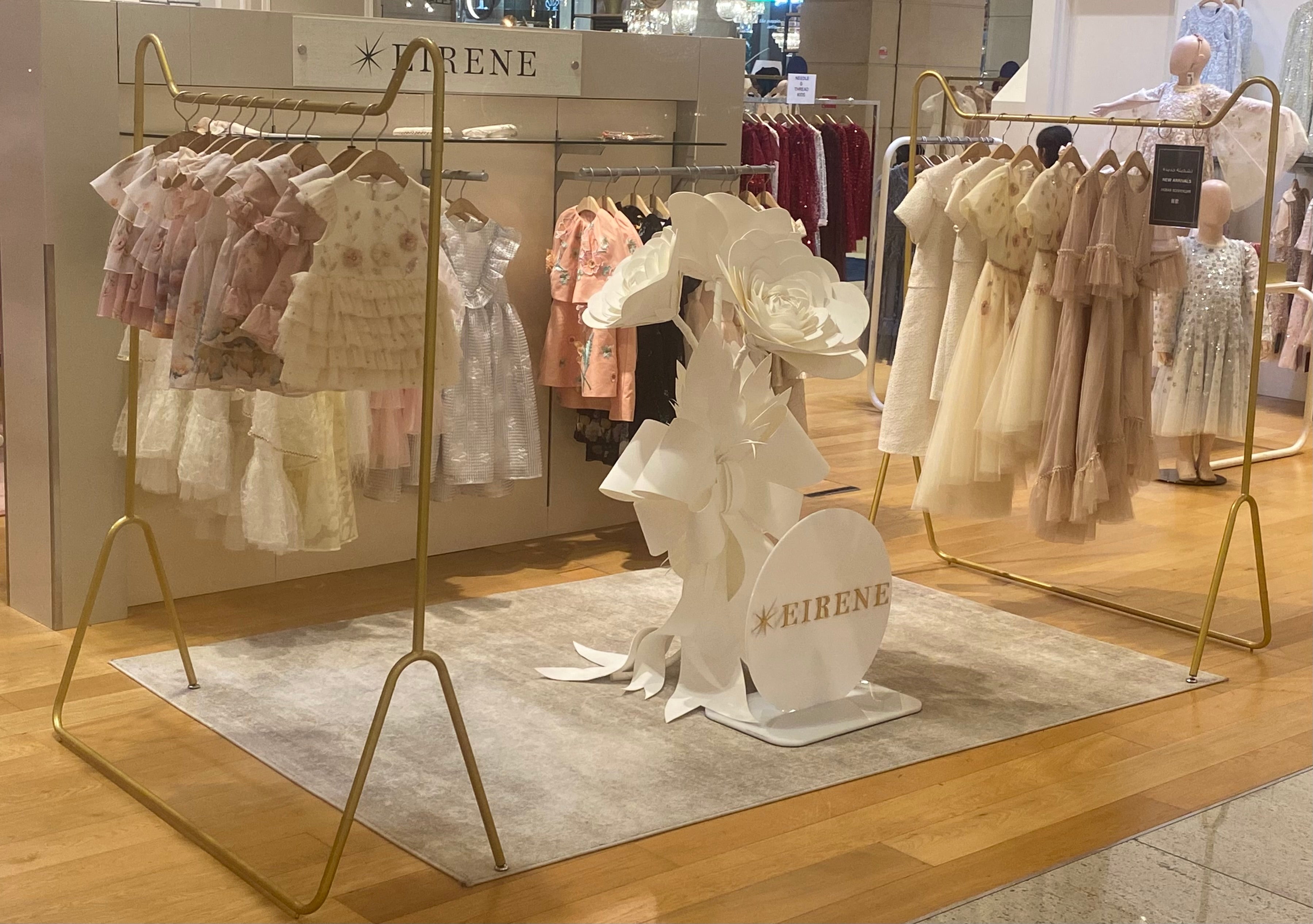 Щанд на EIRENE в Galeries Lafayette, Дубай