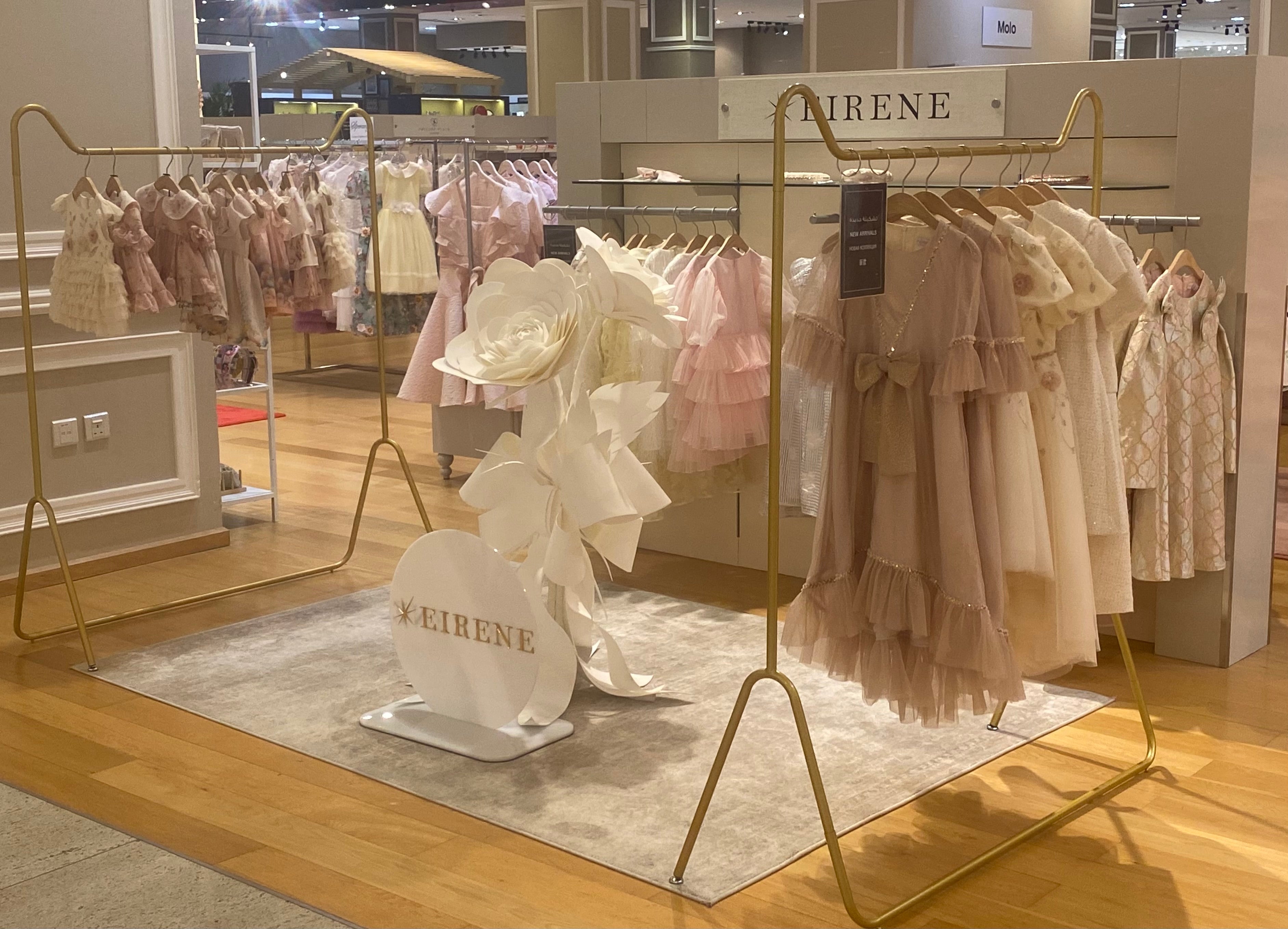 Щанд на EIRENE в Galeries Lafayette, Дубай